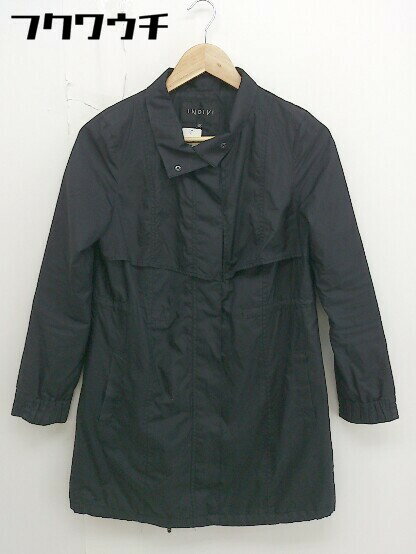 ◇ INDIVI インディヴィ 長袖 ロング ジャケット サイズ05 ブラック レディース 【中古】