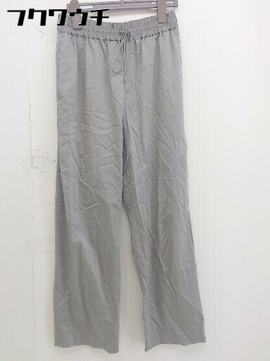 ◇ BEAUTY & YOUTH ビューティアンドユース UNITED ARROWS ウエストゴム ストレートパンツ サイズM グレージュ レディース 【中古】 ◇ BEAUTY & YOUTH ビューティアンドユース UNITED ARROWS ウエストゴム ストレートパンツ サイズM グレージュ レディース 【中古】