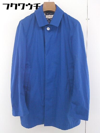 ◇ hiromichi by HIROMICHI NAKANO 薄手 長袖 ステンカラーコート サイズ L ブルー レディース 【中古】