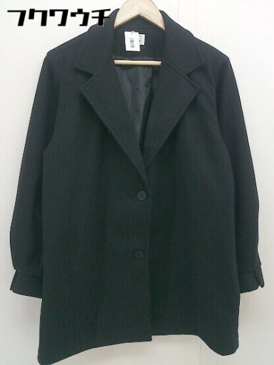 ■ ABITOKYO アビトーキョー 長袖 コート サイズF ブラック レディース 【中古】 ■ ABITOKYO アビトーキョー 長袖 コート サイズF ブラック レディース 【中古】