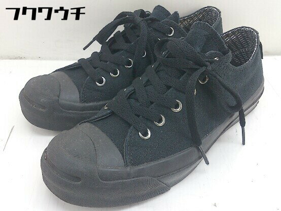 ◇ CONVERSE コンバース 33300080 JACK PURCELL GORE-TEX RH スニーカー シューズ 23cm ブラック レディース 【中古】