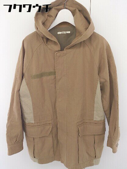 ◇ Avan Lily アヴァンリリィ ジップアップ 長袖 コート サイズ F ブラウン ベージュ レディース 【中古】