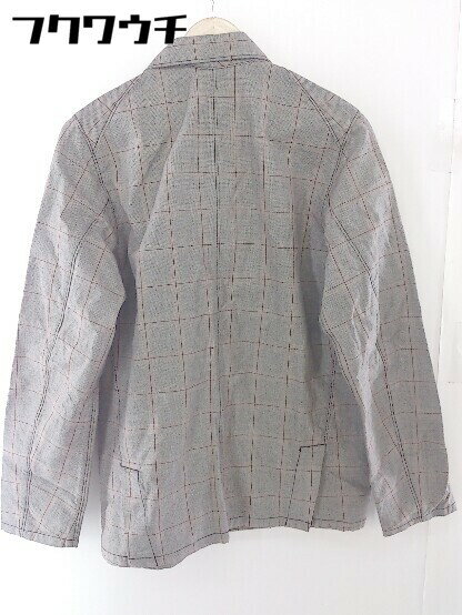 ◇ WESTBORNE チェック 長袖 ジャケット サイズM ブラウン系 メンズ 【中古】