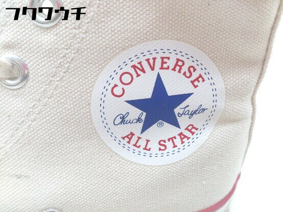 ◇ CONVERSE ALL STAR 品番記載なし 日本製 ハイカット スニーカー シューズ サイズ5 1/2 ベージュ レディース 【中古】