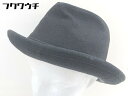 ■ Basiquenti ベーシックエンティ ハット 帽子 ブラック系 メンズ 【中古】