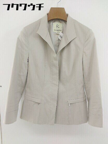 ◇ 組曲 クミキョク 長袖 ジャケット サイズS2 ベージュ レディース 【中古】