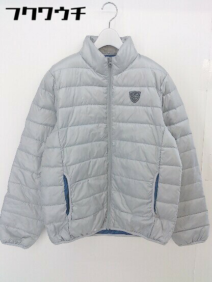 ◇ FILA フィラ 長袖 ダウン ジャケット サイズL グレー レディース 【中古】