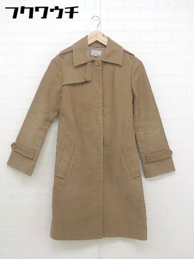 ■ ◎ EPOCA THE SHOP エポカ ザ ショップ ウエストベルト付き 長袖 コート サイズM ベージュ系 レディース 【中古】 ■ ◎ EPOCA THE SHOP エポカ ザ ショップ ウエストベルト付き 長袖 コート サイズM ベージュ系 レディース 【中古】