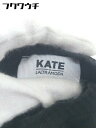 ◇ KATE by LALTRAMODA ケイト バイ ラルトラモーダ イタリア製 半袖 ニット セーター ブラック レディース 【中古】