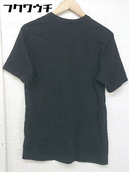 ◇ NIKE AIR JORDAN エアジョーダン ロゴ 半袖 Tシャツ カットソー サイズM ブラック メンズ 【中古】