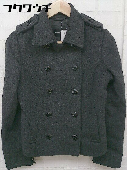 ■ MAYSON GREY メイソングレイ 長袖 P コート サイズ2 グレー レディース 【中古】