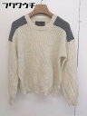 ◇ B MING LIFE STORE by BEAMS ビームス 長袖 ニット セーター ベージュ系 レディース 【中古】