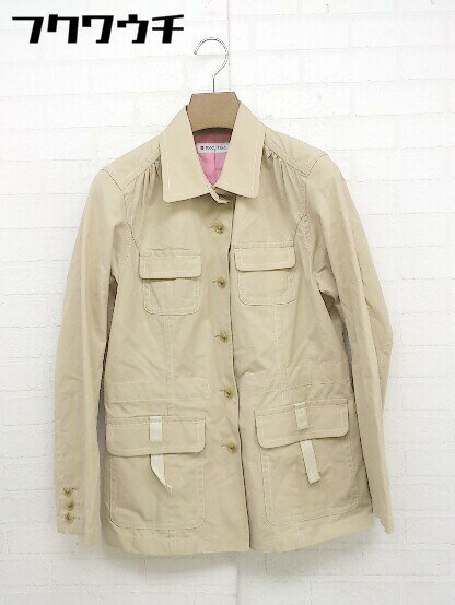 ◇ BAY HILL Club?& Lodge ステッチ 長袖 ジャケット サイズ 9 ベージュ レディース 【中古】