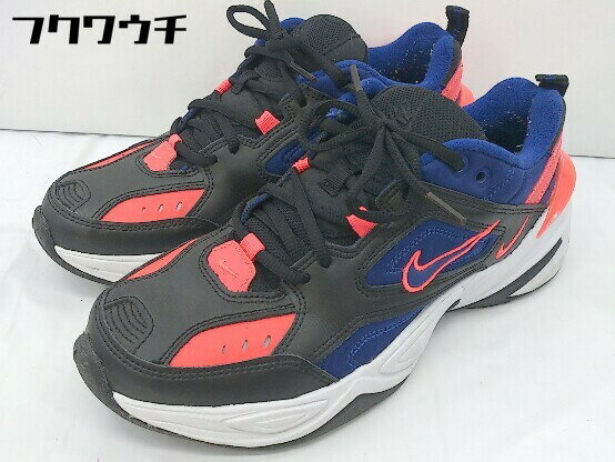 ◇ NIKE ナイキ M2K TEKNO AV4789-006 スニーカー シューズ サイズ26.5cm ブルー ブラック レッド系 メンズ 【中古】