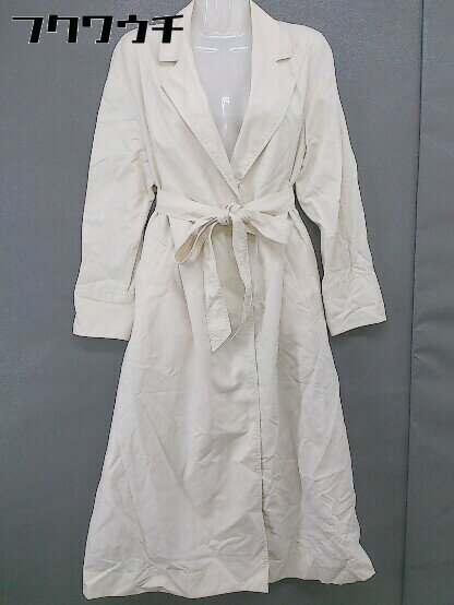 ◇ green label relaxing UNITED ARROWS 薄手 長袖 ラップ コート サイズ38 アイボリー レディース 【中古】管理番号120117000244620220124ベースW55/李付属品無首周りに多少の黄ばみあり。素材画像参照色アイボリーサイズサイズ38梱包サイズ1宅急便運賃一覧表はこちらをクリック採寸サイズ着丈：約110cm　肩幅：-cm　身幅：約41.5cm　袖丈：約73.5cmサイズガイドはこちらをクリックコンディションレベルCコンディション詳細はこちらをクリックコンディション詳細商品状態、状態の目安につきまして、あくまでも弊社基準による目安となっております。リユース品の特性上、大小様々なダメージが発生しており、全ての商品の全てのダメージ詳細を記載する事が難しい為、目安として記載をさせていただいております。二次流通品のご理解、ご納得を頂いた上、ご購入をお願い致します。