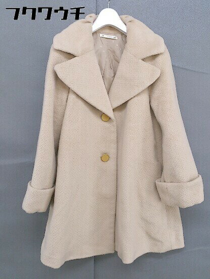 ■ MAJESTIC LEGON マジェスティックレゴン 長袖 コート サイズF ベージュ系 レディース 【中古】