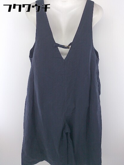 ◇ pattern torso antiqua アンティカ ノースリーブ オールインワン サイズF ネイビー レディース 【中古】