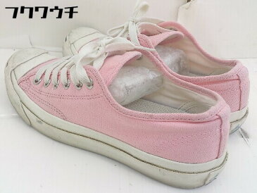 ◇ CONVERSE コンバース JACK PURCELL WASHCOLOR RH 1SC285 スニーカー シューズ サイズ23.5cm ピンク系 レディース 【中古】
