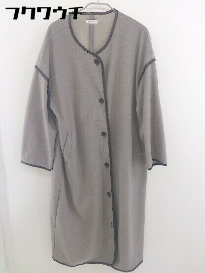 ◇ apres jour mignon アプレジュールミニョン 長袖 コート サイズF ベージュ系 レディース 【中古】
