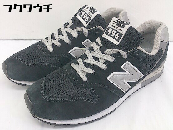 ◇ NEW BALANCE ニューバランス CM996BP スニーカー シューズ 26 ブラック メンズ 【中古】