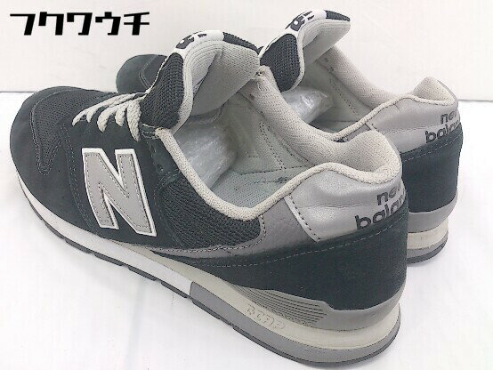 ◇ NEW BALANCE ニューバランス CM996BP スニーカー シューズ 26 ブラック メンズ 【中古】