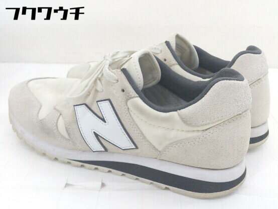 ◇ NEW BALANCE ニューバランス D U520NKO スニーカー シューズ サイズ26cm オフホワイト メンズ 【中古】