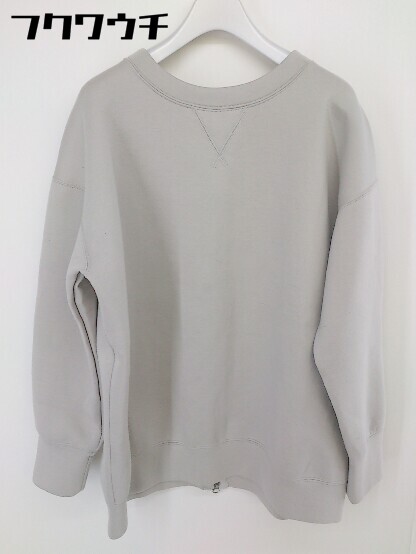 ◇ Harriss ハリス ダブルジップ 長袖 ジャケット サイズ36 グレージュ レディース 【中古】