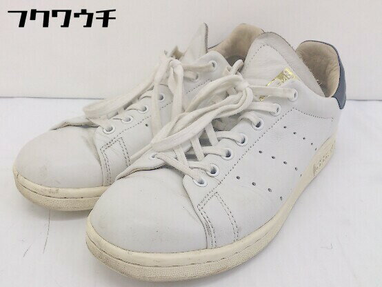 ◇ adidas アディダス CQ3033 STAN SMITH RECON スニーカー シューズ 23.5cm ホワイト ネイビー レディース 【中古】