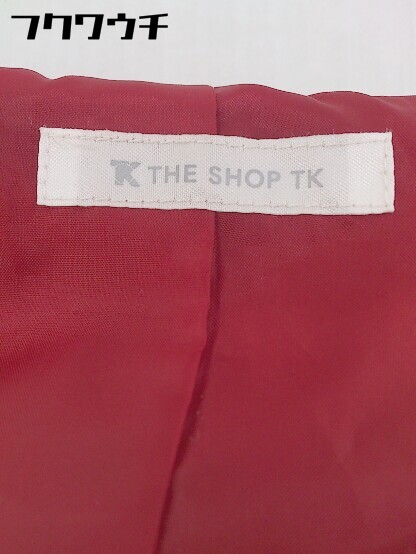 ◇ THE SHOP TK ザショップティーケー 長袖 ジップアップ ジャケット ジャンパー サイズS レッド メンズ 【中古】