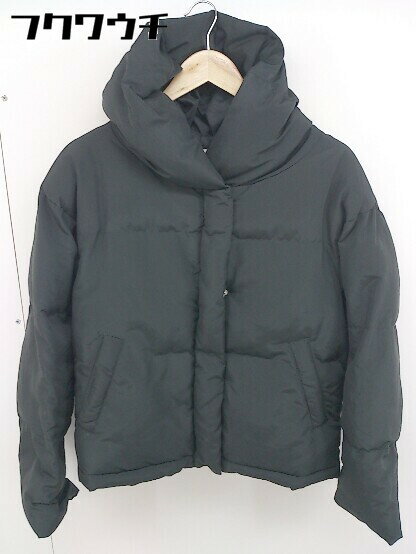 ■ SM2 サマンサ モスモス 長袖 中綿 ジップアップ ジャケット サイズM ブラック レディース 【中古】