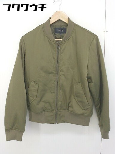 ■ COMME CA ISM コムサイズム 長袖 ジップアップ ジャケット サイズ11 カーキ系 レディース 【中古】 ■ COMME CA ISM コムサイズム 長袖 ジップアップ ジャケット サイズ11 カーキ系 レディース 【中古】