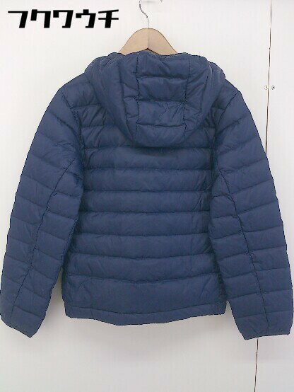 ◇ POLO RALPH LAUREN ビッグポニー キッズ 子供服 長袖 ダウン ジャケット サイズM(10-12) ネイビー メンズ 【中古】