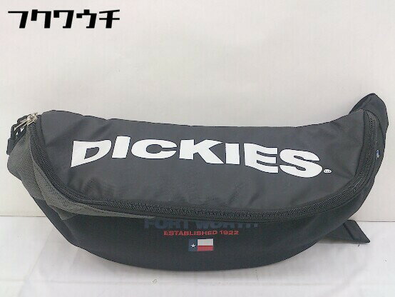 ◇ Dickies ディッキーズ ロゴ プリント ボディ バッグ ブラック ホワイト メンズ 【中古】