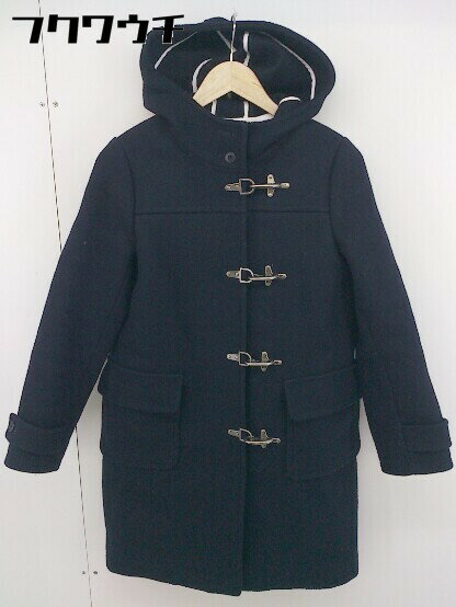 ■ NOMBRE IMPAIR ノンブル アンペール 長袖 ダッフル コート サイズF ネイビー レディース 【中古】