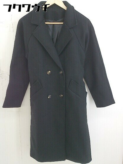 ■ ●美品● ◎ MAISON BREEZE メゾンブリーズ タグ付 長袖 コート ブラック レディース 【中古】