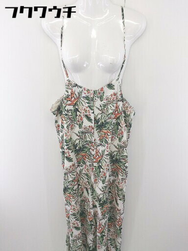 ◇ KBF URBAN RESEARCH 花柄 サロペット サイズ ONE オフホワイト グリーン マルチ レディース 【中古】 ◇ KBF URBAN RESEARCH 花柄 サロペット サイズ ONE オフホワイト グリーン マルチ レディース 【中古】