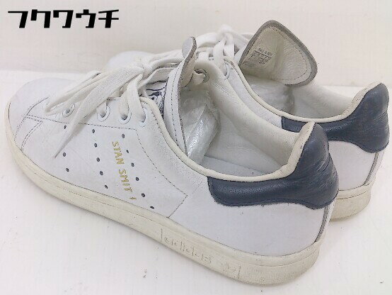 ◇ adidas アディダス CQ2870 STAN SMITH スタンスミス スニーカー シューズ サイズ23.0cm ホワイト ネイビー レディース 【中古】