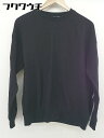 ◇ COTORICA コトリカ ジップデザイン 長袖 カットソー プルオーバー サイズM ブラック レディース 【中古】