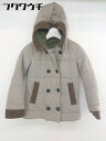 ◇ FITH フィス キッズ 子供服 中綿 長袖 ジャケット ブルゾン サイズ130 グレー系 カーキ レディース メンズ 【中古】
