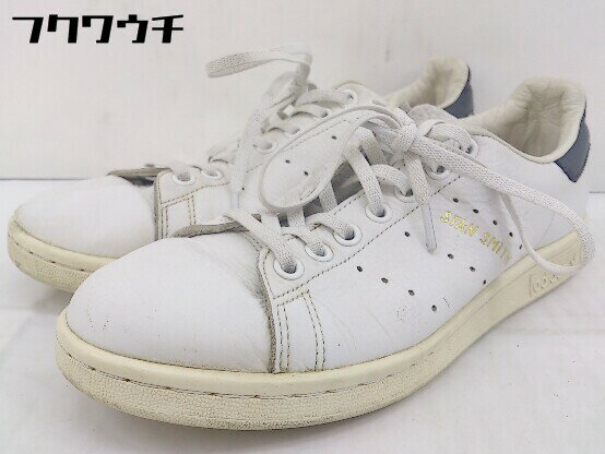 ◇ adidas アディダス CQ2870 STAN SMITH スタンスミス スニーカー シューズ 24.5cm ホワイト ネイビー レディース 【中古】