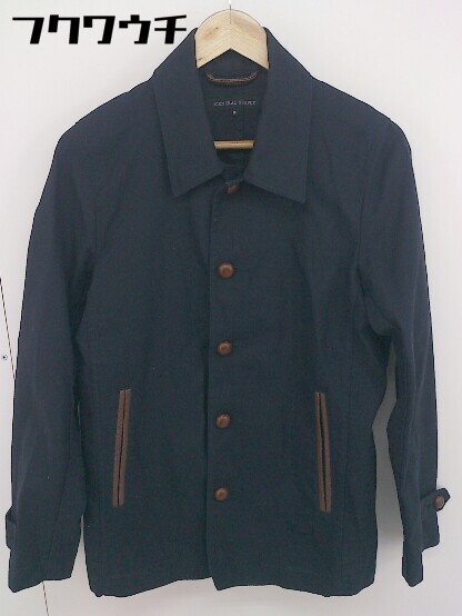 ◇ GENERAL SUPPLY 長袖 ステンカラーコート サイズ M ネイビー レディース 【中古】