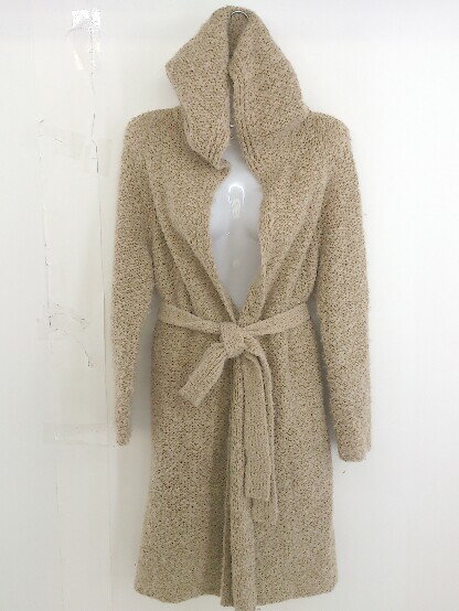 ■ ◎ ef-de エフデ 長袖 コート サイズ9 ベージュ レディース 【中古】