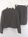 ◇ Medws カットソー スカート セットアップ上下 サイズ9 ブラウン レディース 【中古】