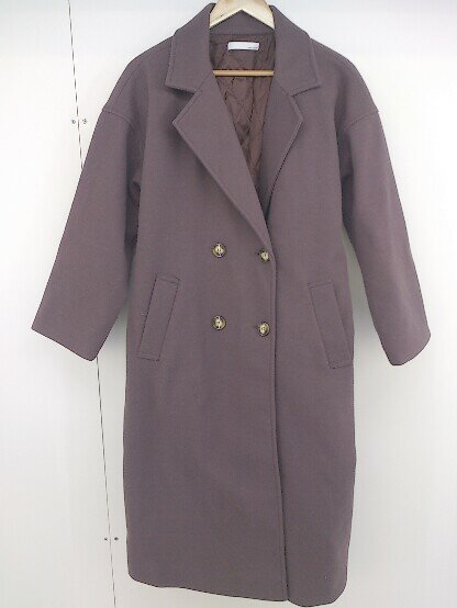 ◇ Aunt Marie's アントマリーズ 長袖 コート サイズF ブラウン系 レディース 【中古】