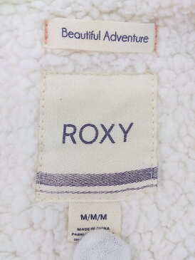 ◇ ROXY ロキシー 裏ボア 長袖 ジップアップ パーカー サイズM マゼンタ レディース 【中古】