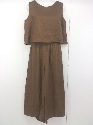 ◇ URBAN RESEARCH Sonny Label サニーレーベル ウエストゴム ノースリーブ サロペット サイズF ブラウン レディース 【中古】 ◇ URBAN RESEARCH Sonny Label サニーレーベル ウエストゴム ノースリーブ サロペット サイズF ブラウン レディース 【中古】