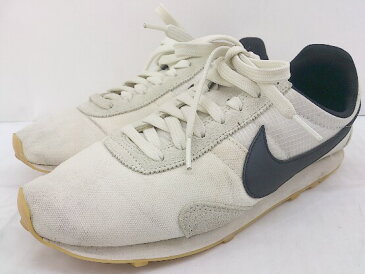 ◇ NIKE ナイキ W PRE MONTREAL RACER VNTG 828436-101 スニーカー シューズ サイズ23cm ホワイト ネイビー系 レディース 【中古】