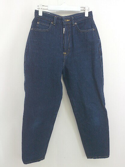 ◇ SOMETHING サムシング EDWIN × Aquagirl コラボ デニム ジーンズ パンツ サイズM インディゴ レディース 【中古】