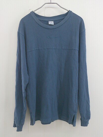 ◇ Champion チャンピオン 長袖 トレーナー サイズS ブルー系 メンズ 【中古】