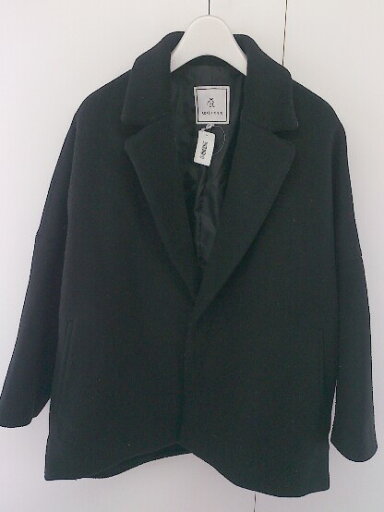 ◇ ROPE PICNIC ロペピクニック 長袖 コート サイズ38 ブラック レディース 【中古】 ◇ ROPE PICNIC ロペピクニック 長袖 コート サイズ38 ブラック レディース 【中古】